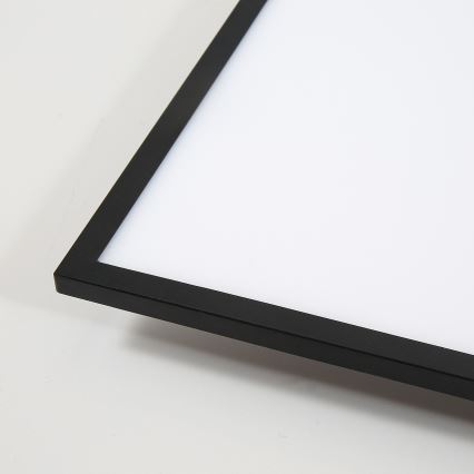 Brilagi - LED димируемо таванно осветително тяло SLIMFRAME LED/58W/230V 60x60 см 3000-6000K черно + дистанционно управление