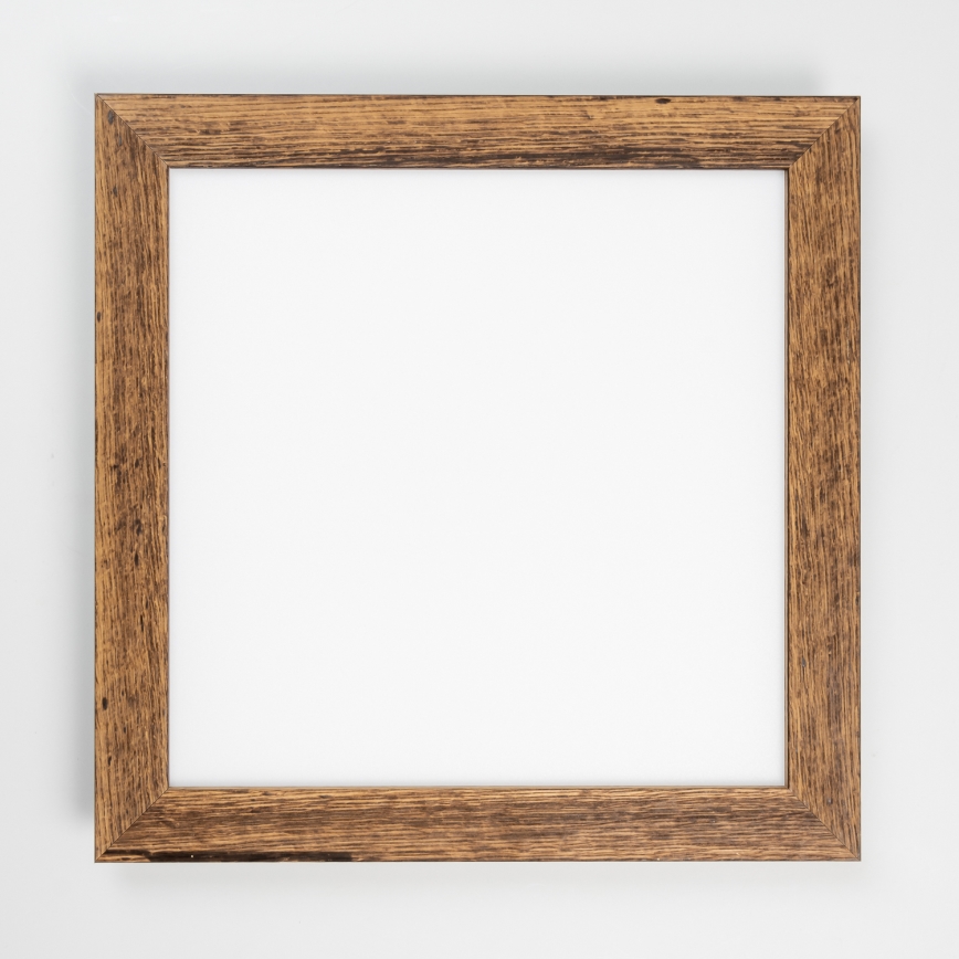 Brilagi - димируемо LED таванно осветително тяло SLIMFRAME WOOD LED/36W/230V 49,5x49,5 cm 3000-6000K кафяво + дистанционно управление