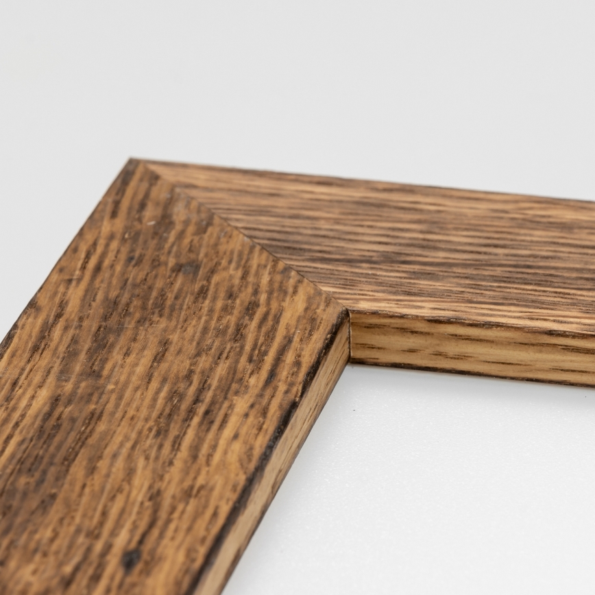 Brilagi - димируемо LED таванно осветително тяло SLIMFRAME WOOD LED/36W/230V 49,5x49,5 cm 3000-6000K кафяво + дистанционно управление