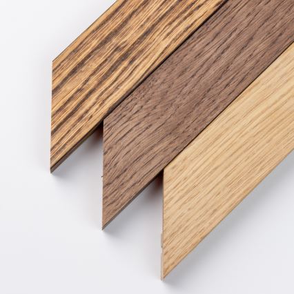 Brilagi - Димируемо таванно осветително тяло SLIMFRAME WOOD LED/58W/230V 124x34 см 3000-6000K кафяво + дистанционно управление