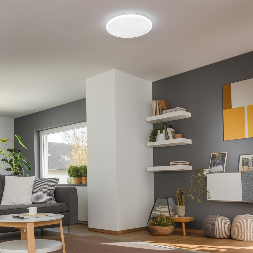 Brilagi - димируемо осветително тяло SMART STARS LED/36W/230V диаметър 48 см 2700-6500K Wi-Fi Tuya + дистанционно управление