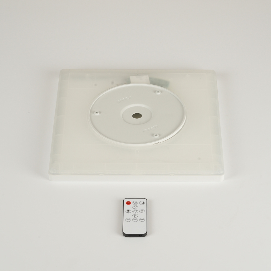 Brilagi - димируемо LED таванно осветително тяло ULTRA SLIM LED/18W/230V 2700-6500K 30x30 cm бяло + дистанционно управление