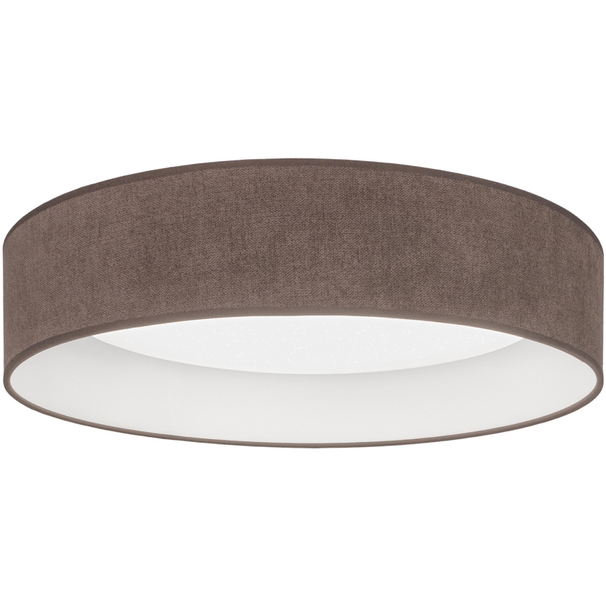 BRILAGI - Димируема LED таванна лампа VELVET SMARTIX STARS LED/24W/230V 3000-6000K Ø 45 см кафява Wi‑Fi Tuya Beacon + дистанционно управление