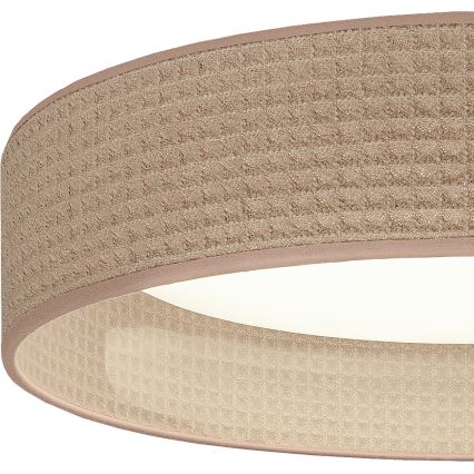Brilagi - LED димируемо таванно осветително тяло VELVET SMART VARI LED/24W/230V 3000-6500K Ø 45 см бежово + дистанционно управление
