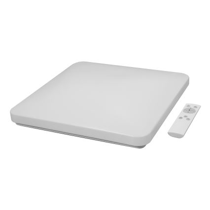 Brilagi - димируема LED таванна лампа VELVET SQUARE LED/24W/230V 43x43 cm 3000/4000/6500K + дистанционно управление черна