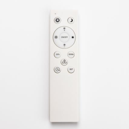 BRILAGI - LED димируемо таванно осветително тяло VELVET TWIST LED/36W/230V 3000-6000K Ø 65 cm Wi-Fi Tuya Beacon бежово/кафяво/златно + дистанционно управление