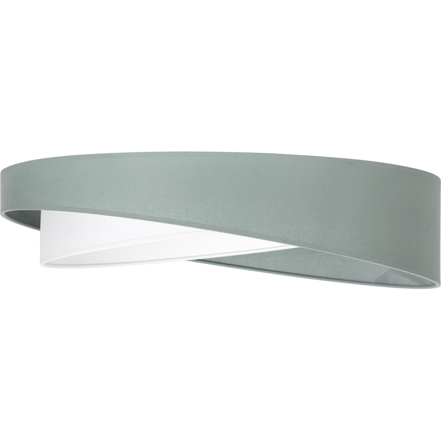 BRILAGI - LED Димируем таванен плафон VELVET TWIST LED/36W/230V 3000-6000K Ø 65 см Wi-Fi Tuya Beacon зелен/бял + дистанционно управление