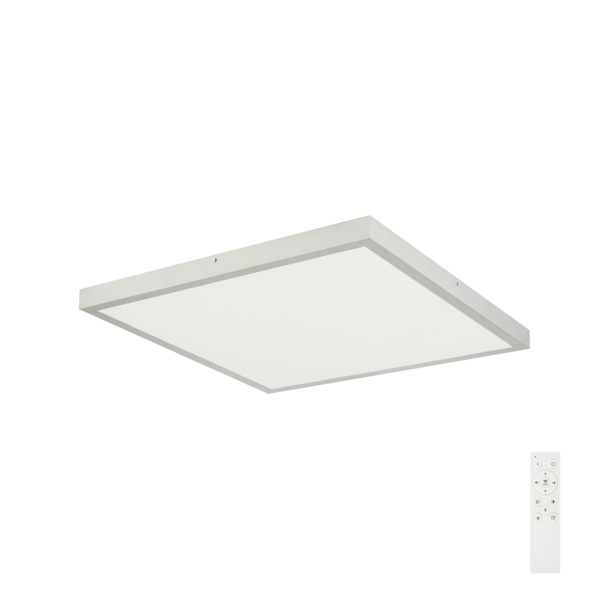 Brilagi - LED осветително тяло за баня с димиране FRAME SMART LED/50W/230V 60x60 cm 3000-6000K IP44 сребристо + дистанционно управление