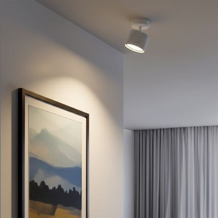 Brilagi - LED RGB+CCT димируемо точково осветително тяло STRIPY 1xGX53/14W/230V 2700-6500K Wi-Fi Tuya бяло