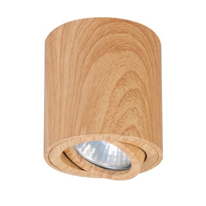 Brilagi - LED RGBW димируемо точково осветително тяло MIA 1xGU10/6W/230V 3000K 84x80 mm кафяво + дистанционно управление