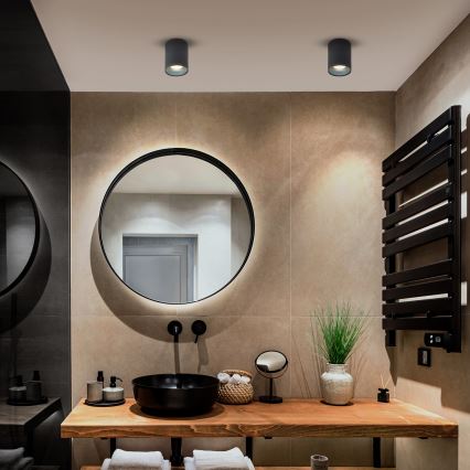 Brilagi - LED RGBW димируемо точково осветително тяло TRINE 1xGU10/30W/230V 2700-6500K Wi‑Fi антрацит