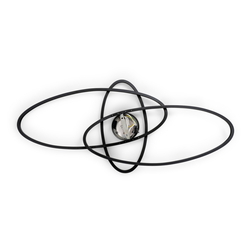 BRILAGI - LED димируемо таванно осветително тяло APOLLO LED/58W/230V 3000-6500K 43,2x101,2 cm черно + дистанционно управление
