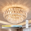 BRILAGI - Димируемо LED таванно осветително тяло AURELIA LED/45W/230V 3000–6000K Ø 50 см златисто + дистанционно управление