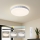 Brilagi - Димируемо LED таванно осветително тяло CORVO LED/72W/230V 3000-6000K бяло Ø 50 см + дистанционно управление