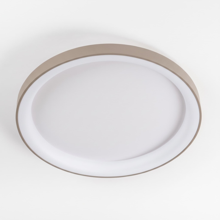BRILAGI - LED димируемо таванно осветително тяло FALCON II LED/108W/230V 3000-6500K Ø 80 см бял/бежов + дистанционно управление