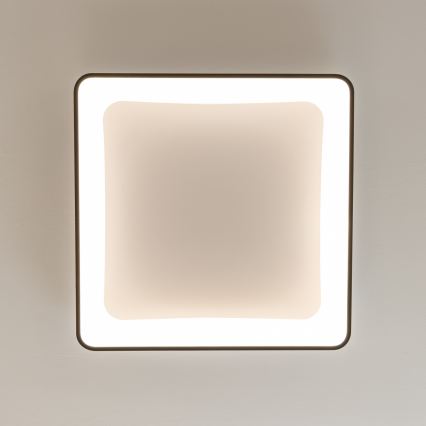 Brilagi - LED димируемо таванно осветително тяло FALCON II LED/125W/230V 3000-6500K 60x60 см черно + дистанционно управление