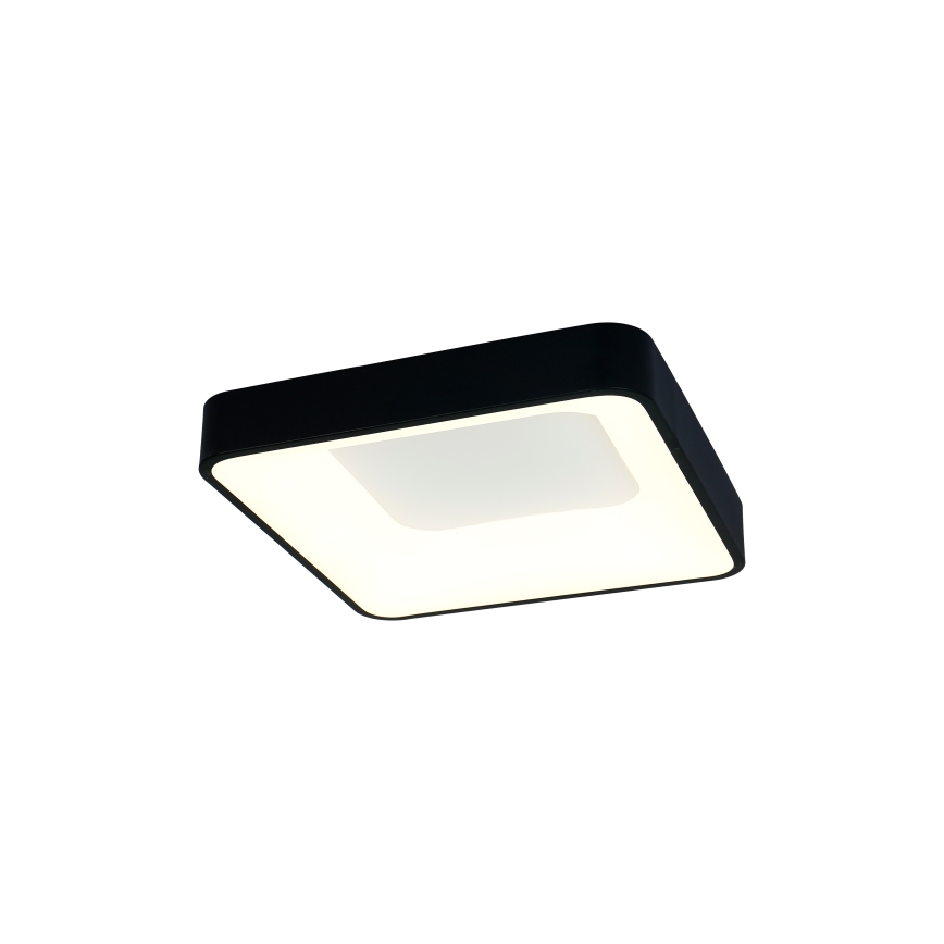 Brilagi - Димируемо таванно LED осветително тяло FALCON II LED/80W/230V 3000-6500K 40x40 cm черно + дистанционно управление