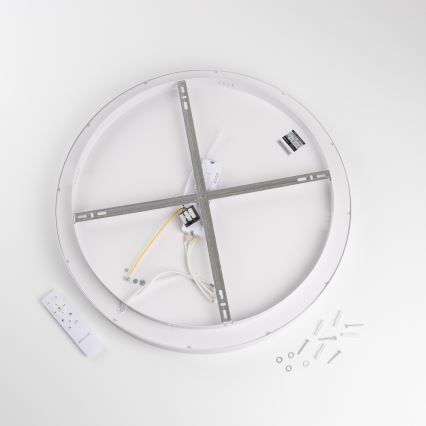 Brilagi - LED плафон с възможност за димиране FALCON II LED/99W/230V 3000-6500K Ø 60 cm бял + дистанционно управление