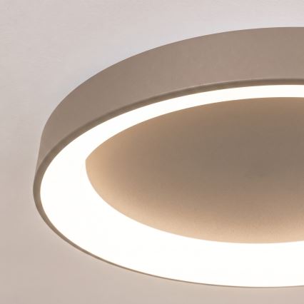 BRILAGI - димируемо LED таванно осветително тяло FALCON II LED/99W/230V 3000-6500K Ø 60 см бежово + дистанционно управление
