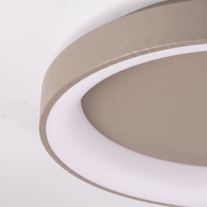 BRILAGI - димируемо LED таванно осветително тяло FALCON II LED/99W/230V 3000-6500K Ø 60 см бежово + дистанционно управление
