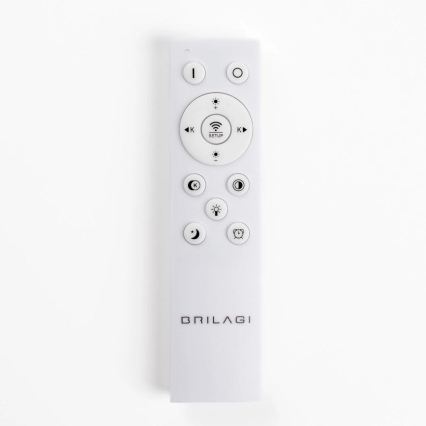 BRILAGI - димируемо LED таванно осветително тяло FALCON II LED/99W/230V 3000-6500K Ø 60 см бежово + дистанционно управление