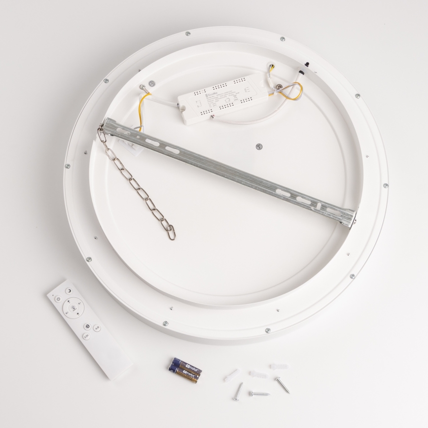 Brilagi - димируемо таванно осветително тяло FALCON LED/80W/230V 3000-6500K Ø 60 см бяло + дистанционно управление