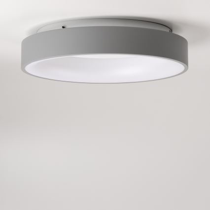 Brilagi - LED плафон FALCON, димируем, LED/80W/230V 3000-6500K Ø 60 cm, сив + дистанционно управление