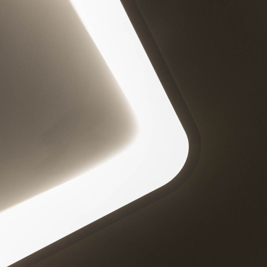 Brilagi - LED димируемо таванно осветително тяло FALCON SLIM LED/50W/230V 3000-6500K 50x50 cm бяло + дистанционно управление