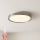 Brilagi - Димируемо LED таванно осветително тяло FANCIA LED/48W/230V 3000-6500K Ø39 см сребристо + дистанционно управление