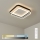 Brilagi - Димируемо LED таванно осветително тяло FLARE LED/43W/230V 3000-6000K 39,5x45 cm бял/черен + дистанционно управление