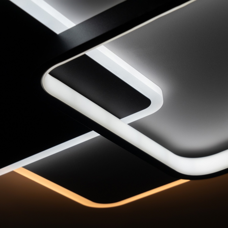 Brilagi - Димируема LED таванна лампа FLARE LED/64W/230V 45x45 cm 3000/4000/6000K + дистанционно управление