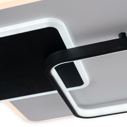 Brilagi - Димируема LED таванна лампа FLARE LED/64W/230V 45x45 cm 3000/4000/6000K + дистанционно управление