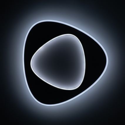 Brilagi - LED димируемо таванно осветително тяло FLARE LED/70W/230V 55x55 cm 3000/4000/6000K + дистанционно управление