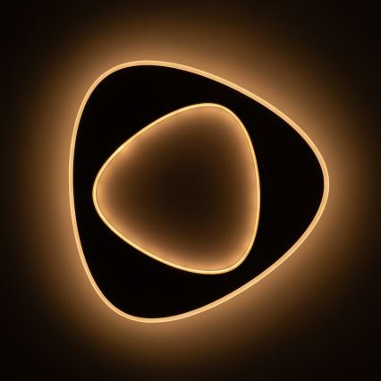 Brilagi - LED димируемо таванно осветително тяло FLARE LED/70W/230V 55x55 cm 3000/4000/6000K + дистанционно управление