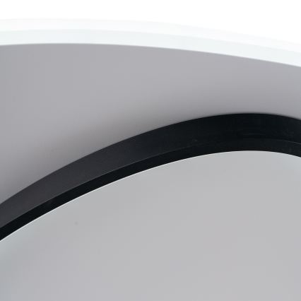 Brilagi - LED димируемо таванно осветително тяло FLARE LED/70W/230V 3000-6000K 55x55 cm бял/черен + дистанционно управление
