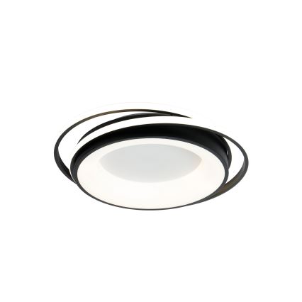 Brilagi - LED димируемо таванно осветително тяло FLARE LED/84W/230V 3000-6000K 47x51 cm черно + дистанционно управление