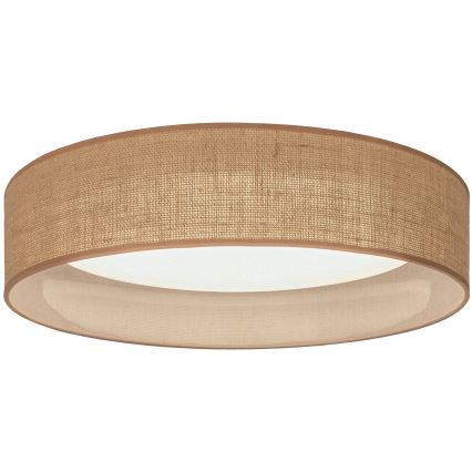 Brilagi - Димируемо LED таванно осветително тяло VELVET SMARTIX STARS LED/24W/230V 3000-6000K Ø 45 см бежово Wi-Fi Tuya Beacon + дистанционно управление