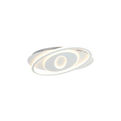 Brilagi - димируемо таванно осветително тяло IRIS LED/78W/230V 3000-6000K 37x49 cm бяло + дистанционно управление