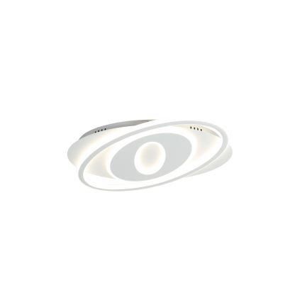 Brilagi - димируемо таванно осветително тяло IRIS LED/78W/230V 3000-6000K 37x49 cm бяло + дистанционно управление