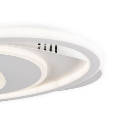 BRILAGI - димируемо таванно осветително тяло IRIS LED/78W/230V 3000-6000K 37x49 cm бяло + дистанционно управление