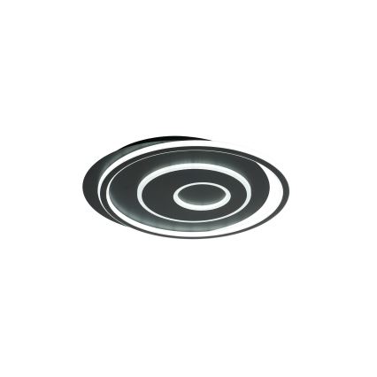 Brilagi - димируемо LED таванно осветително тяло IRIS LED/83W/230V 3000-6000K 46x50 cm черно + дистанционно управление