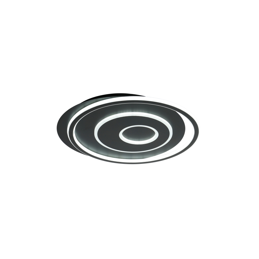 Brilagi - димируемо LED таванно осветително тяло IRIS LED/83W/230V 3000-6000K 46x50 cm черно + дистанционно управление