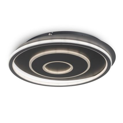 BRILAGI - димируемо LED таванно осветително тяло IRIS LED/83W/230V 3000-6000K 46x50 cm черно + дистанционно управление
