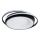 Brilagi - димируемо LED таванно осветително тяло IRIS LED/84W/230V 3000-6000K 47x51 см черно + дистанционно управление