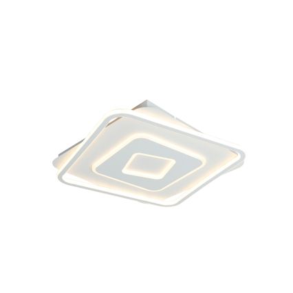 Brilagi - Димируемо таванно LED осветително тяло IRIS LED/98W/230V 3000-6000K 50x50 cm бяло + дистанционно управление