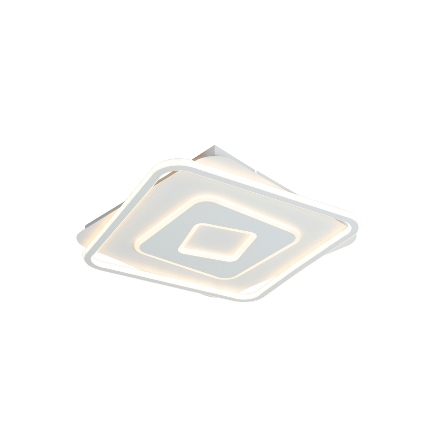 Brilagi - Димируемо таванно LED осветително тяло IRIS LED/98W/230V 3000-6000K 50x50 cm бяло + дистанционно управление