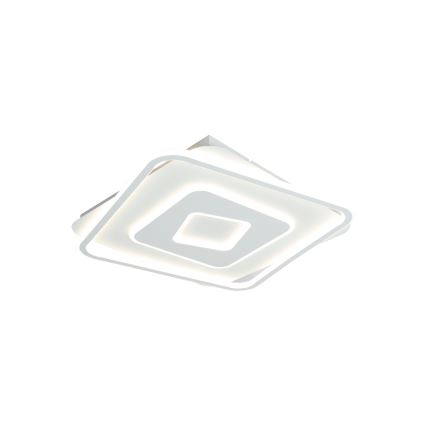 Brilagi - Димируемо таванно LED осветително тяло IRIS LED/98W/230V 3000-6000K 50x50 cm бяло + дистанционно управление