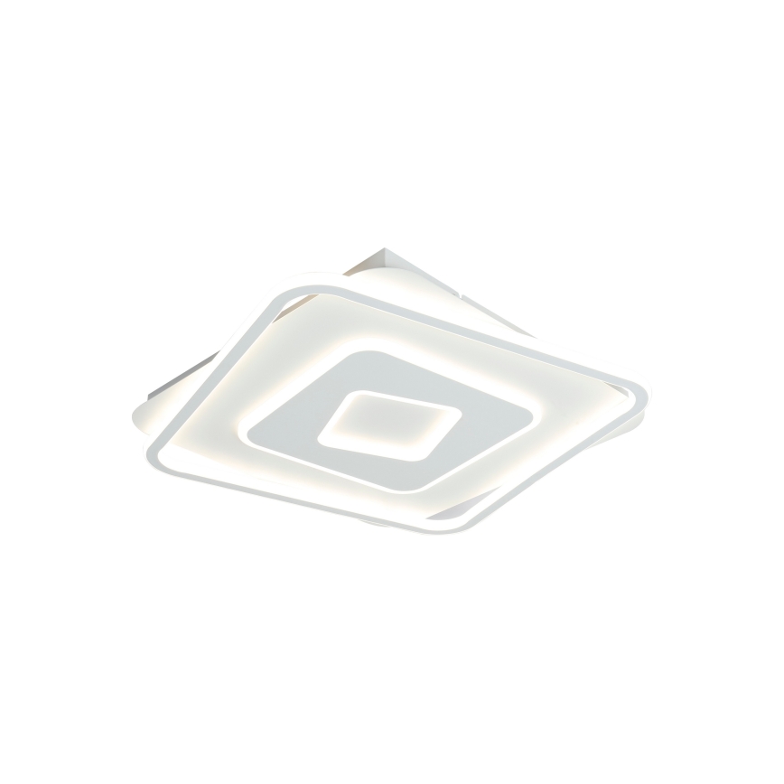 Brilagi - Димируемо таванно LED осветително тяло IRIS LED/98W/230V 3000-6000K 50x50 cm бяло + дистанционно управление