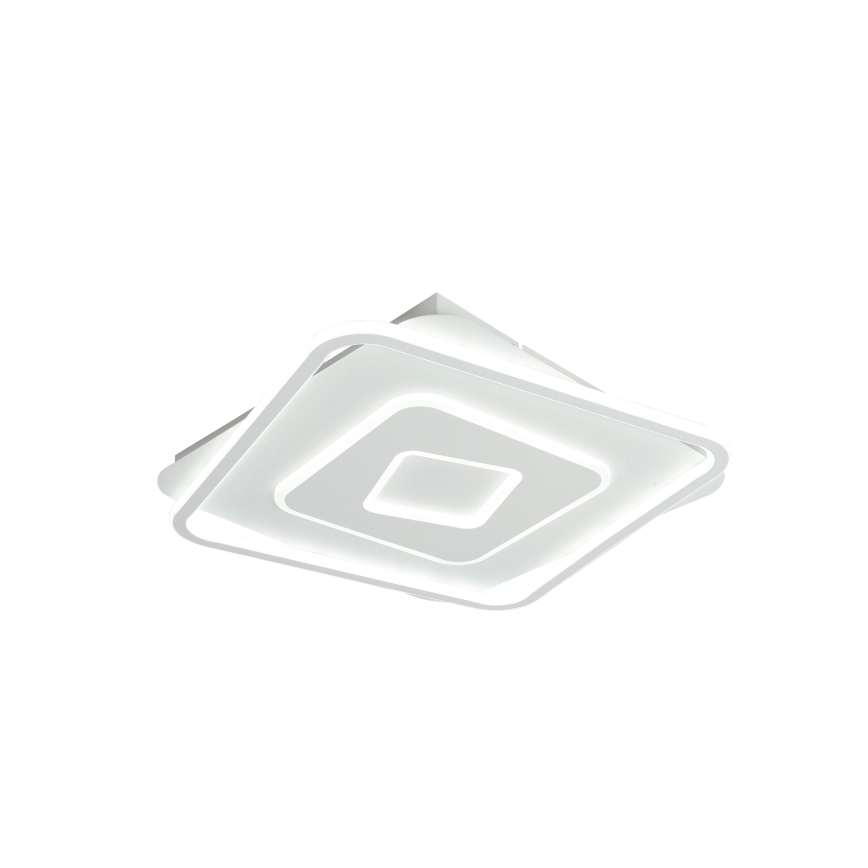 Brilagi - Димируемо таванно LED осветително тяло IRIS LED/98W/230V 3000-6000K 50x50 cm бяло + дистанционно управление