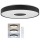 Brilagi - димируемо LED таванно осветително тяло JAMIS LED/48W/230V 3000–6500K диаметър 39 см черно + дистанционно управление
